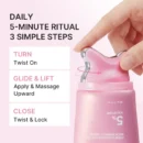 PDRN Collagen Gua Sha Cream – 5% Volufiline & Built-In Massager